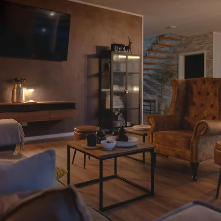 Bergtraum Im Harz, 18 Gaeste, Sauna, Hottub-pool Appartement