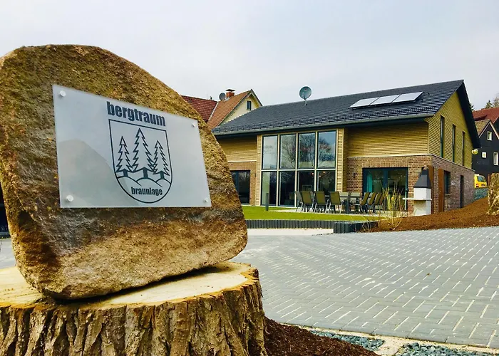 公寓 Bergtraum Im Harz, 17 Gaeste, Sauna, Hottub-pool 布劳恩拉格